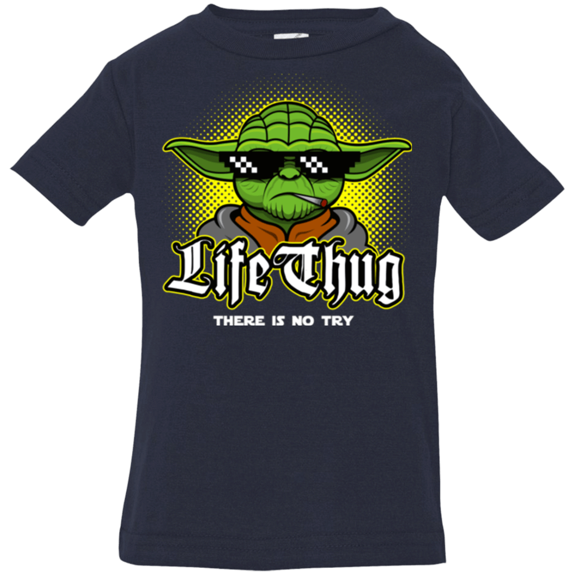 T-Shirts Navy / 6 Months Life thug Infant Premium T-Shirt
