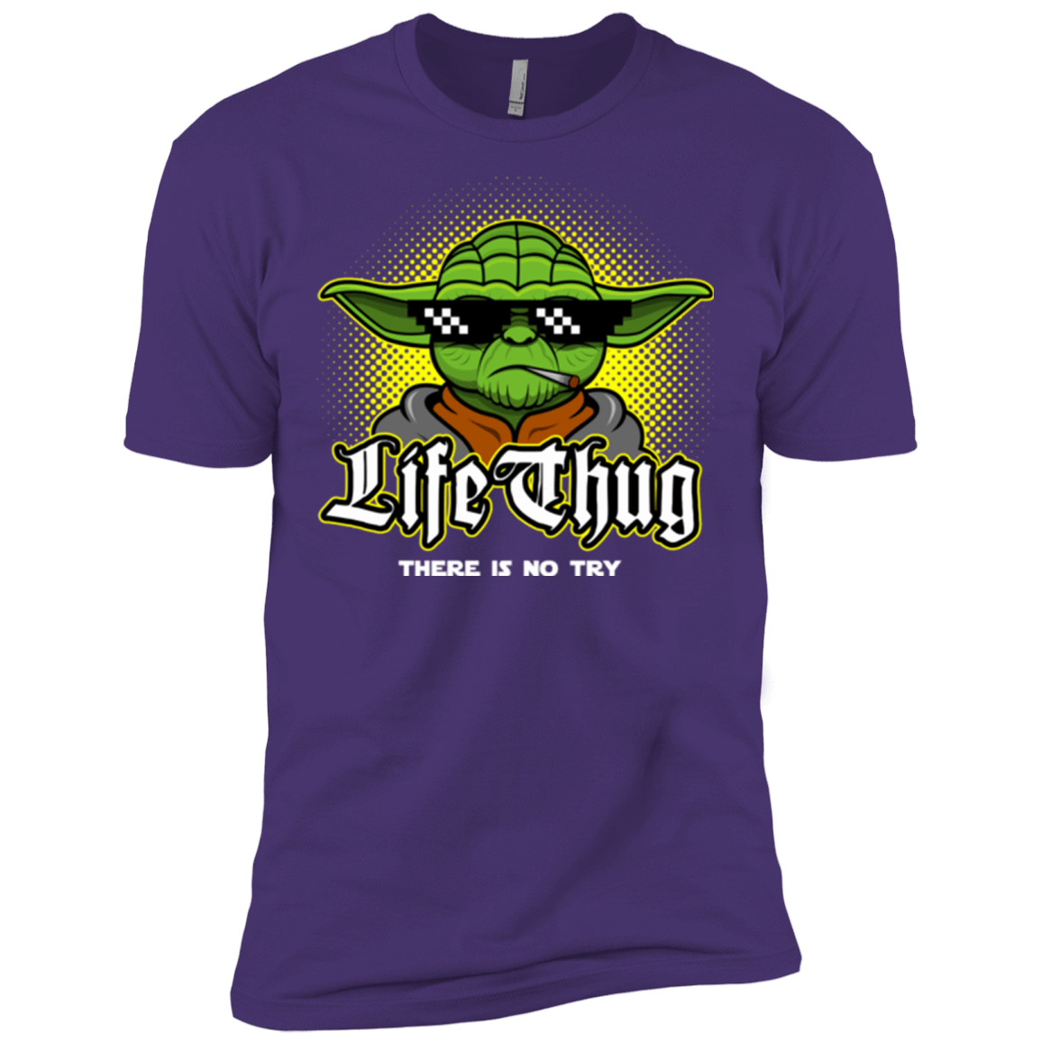T-Shirts Purple / X-Small Life thug Men's Premium T-Shirt