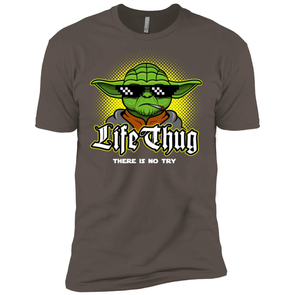 T-Shirts Warm Grey / X-Small Life thug Men's Premium T-Shirt