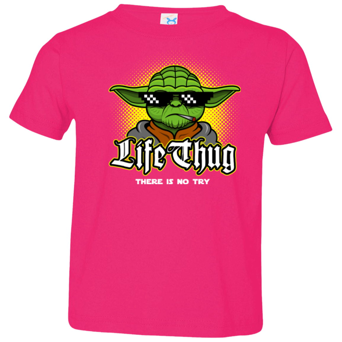 T-Shirts Hot Pink / 2T Life thug Toddler Premium T-Shirt