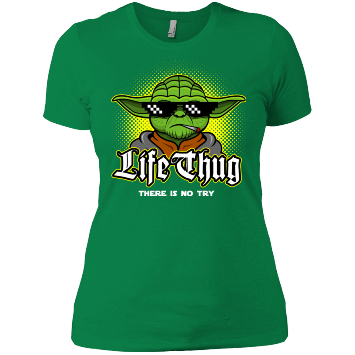 T-Shirts Kelly Green / X-Small Life thug Women's Premium T-Shirt