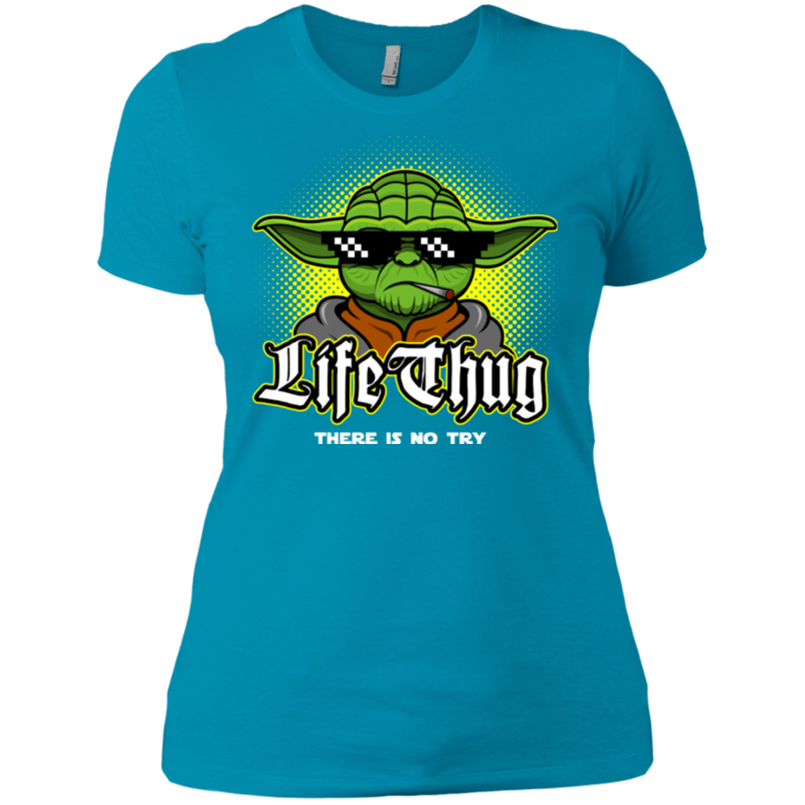 T-Shirts Turquoise / X-Small Life thug Women's Premium T-Shirt