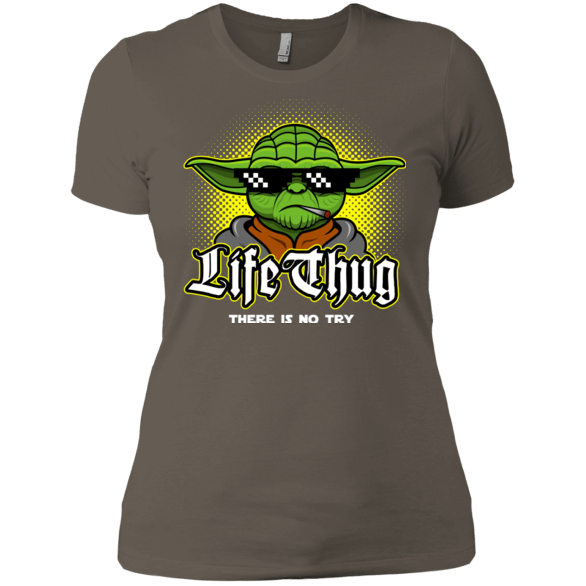 T-Shirts Warm Grey / X-Small Life thug Women's Premium T-Shirt