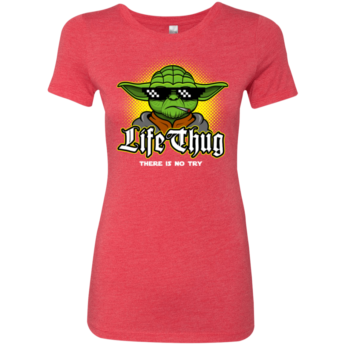 T-Shirts Vintage Red / Small Life thug Women's Triblend T-Shirt