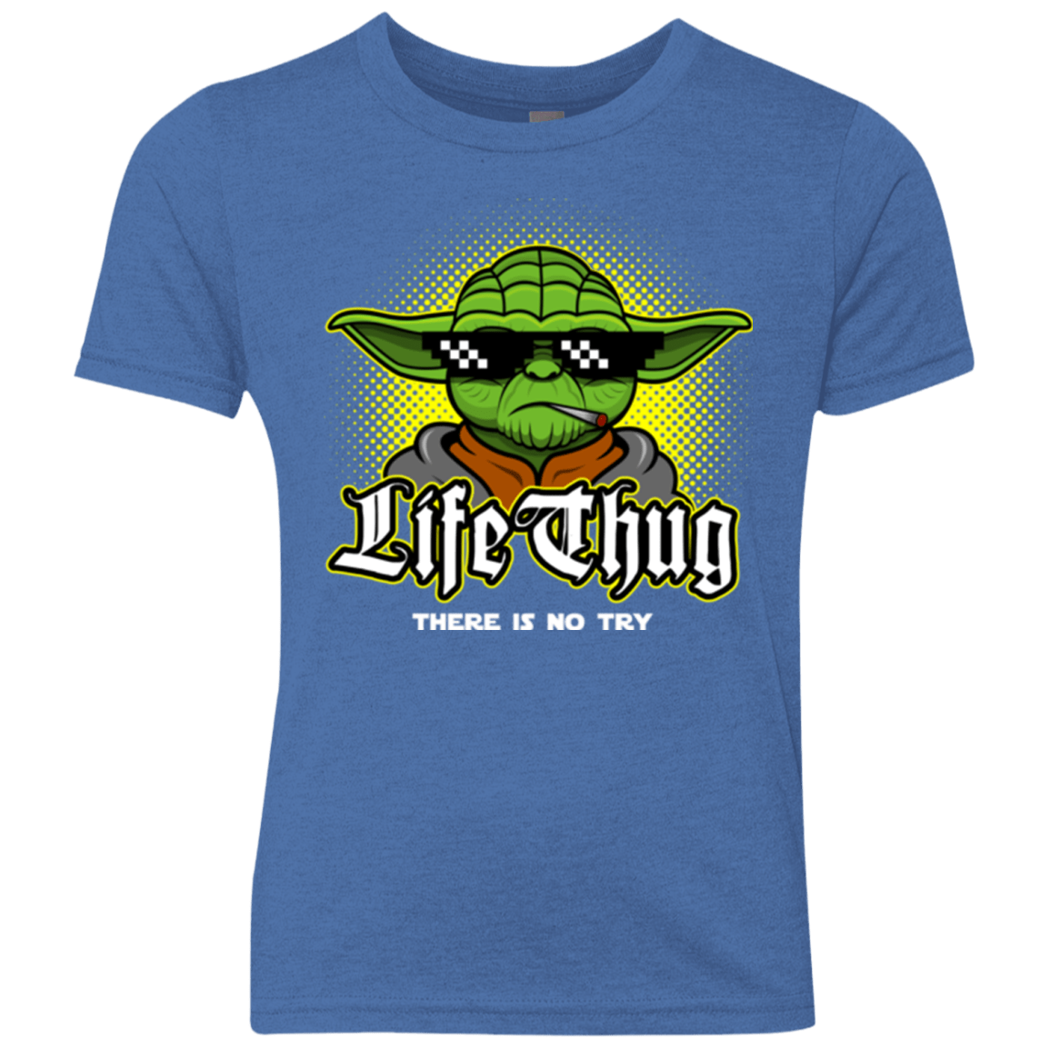 T-Shirts Vintage Royal / YXS Life thug Youth Triblend T-Shirt