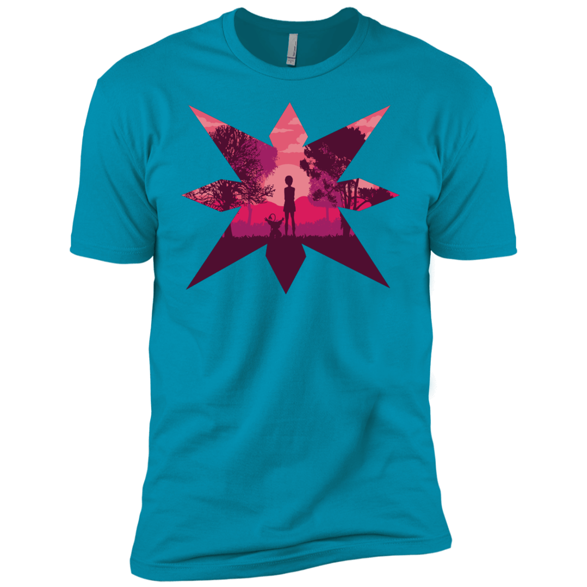T-Shirts Turquoise / YXS Light Boys Premium T-Shirt