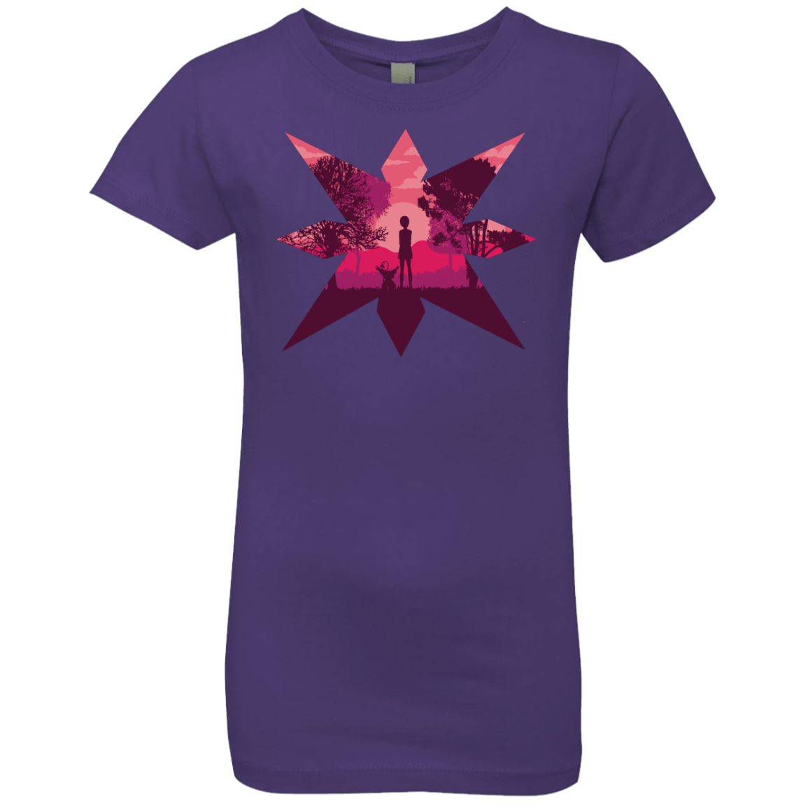 T-Shirts Purple Rush / YXS Light Girls Premium T-Shirt