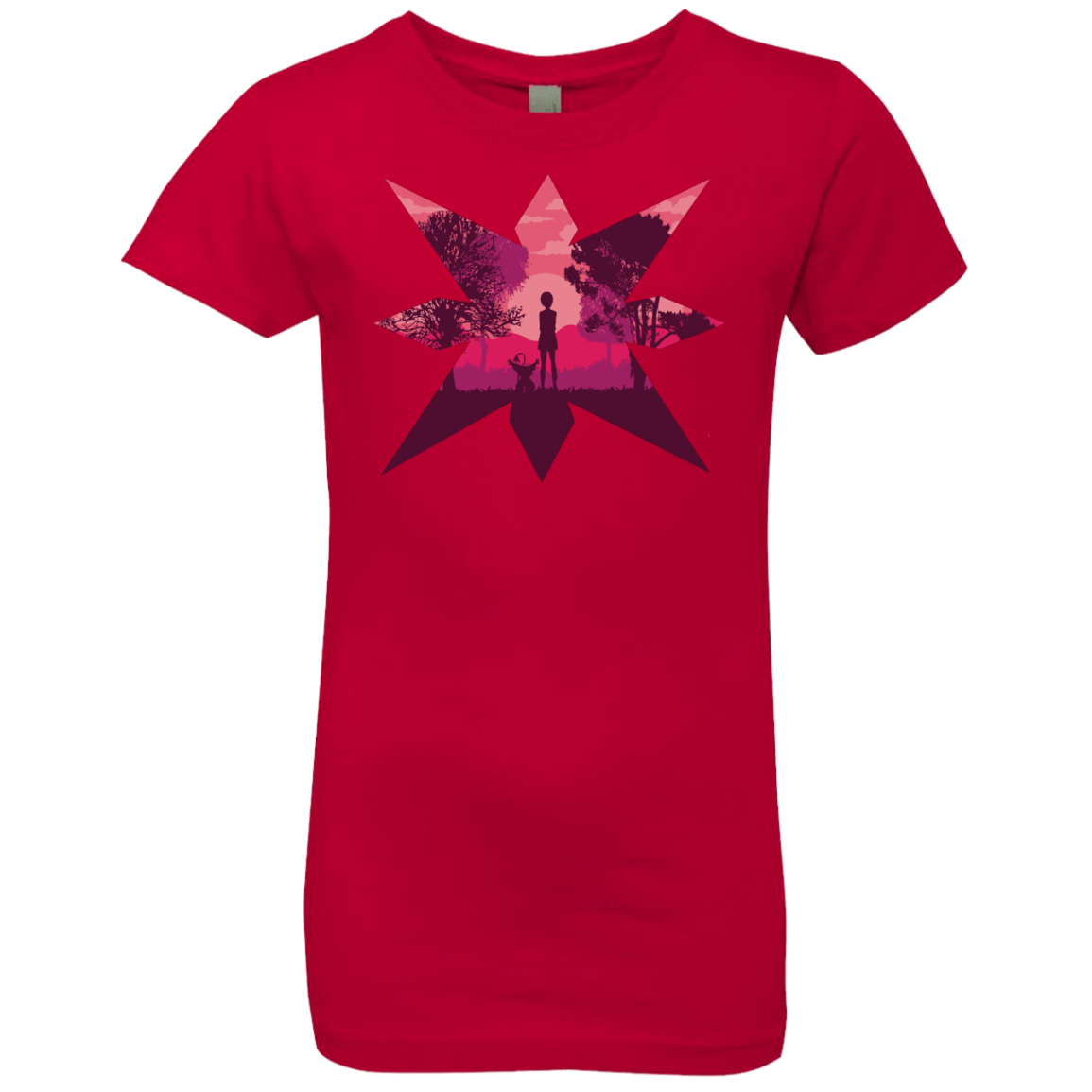T-Shirts Red / YXS Light Girls Premium T-Shirt