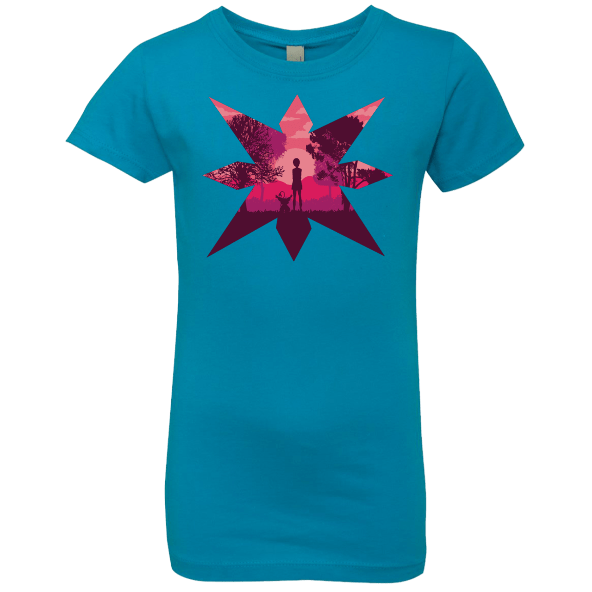 T-Shirts Turquoise / YXS Light Girls Premium T-Shirt