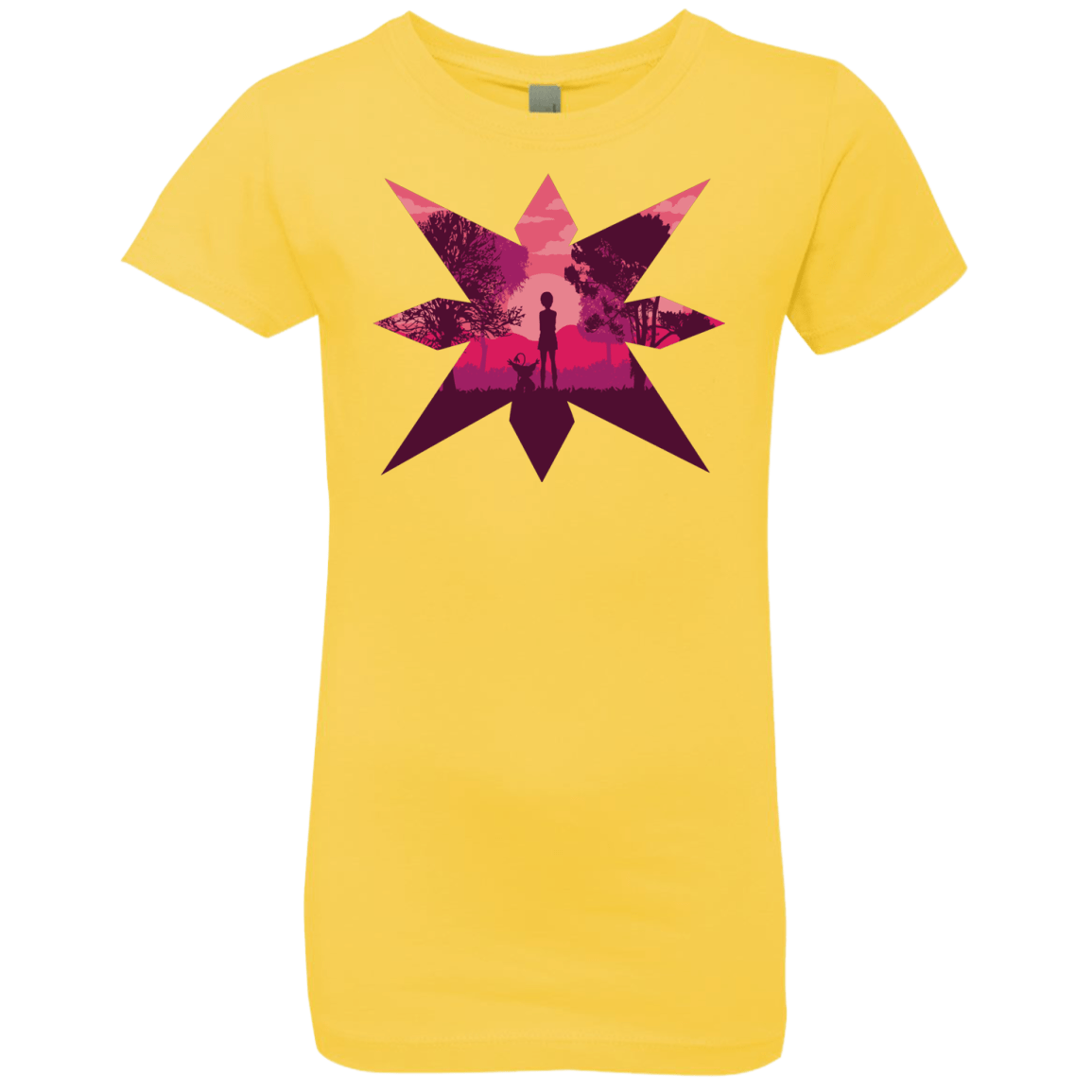 T-Shirts Vibrant Yellow / YXS Light Girls Premium T-Shirt