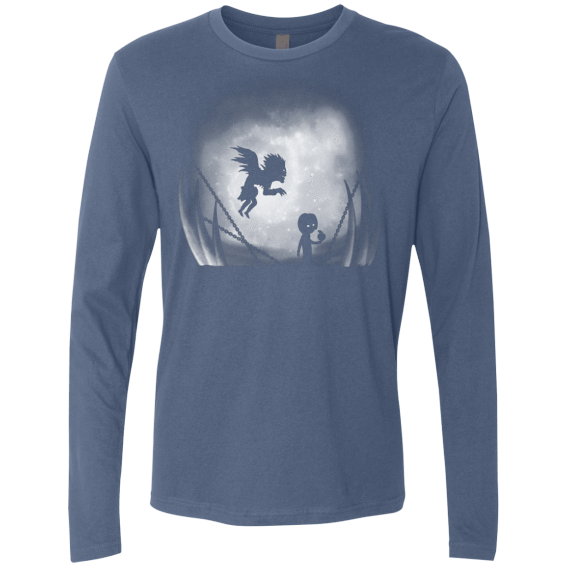 T-Shirts Indigo / Small Light in Limbo Men's Premium Long Sleeve
