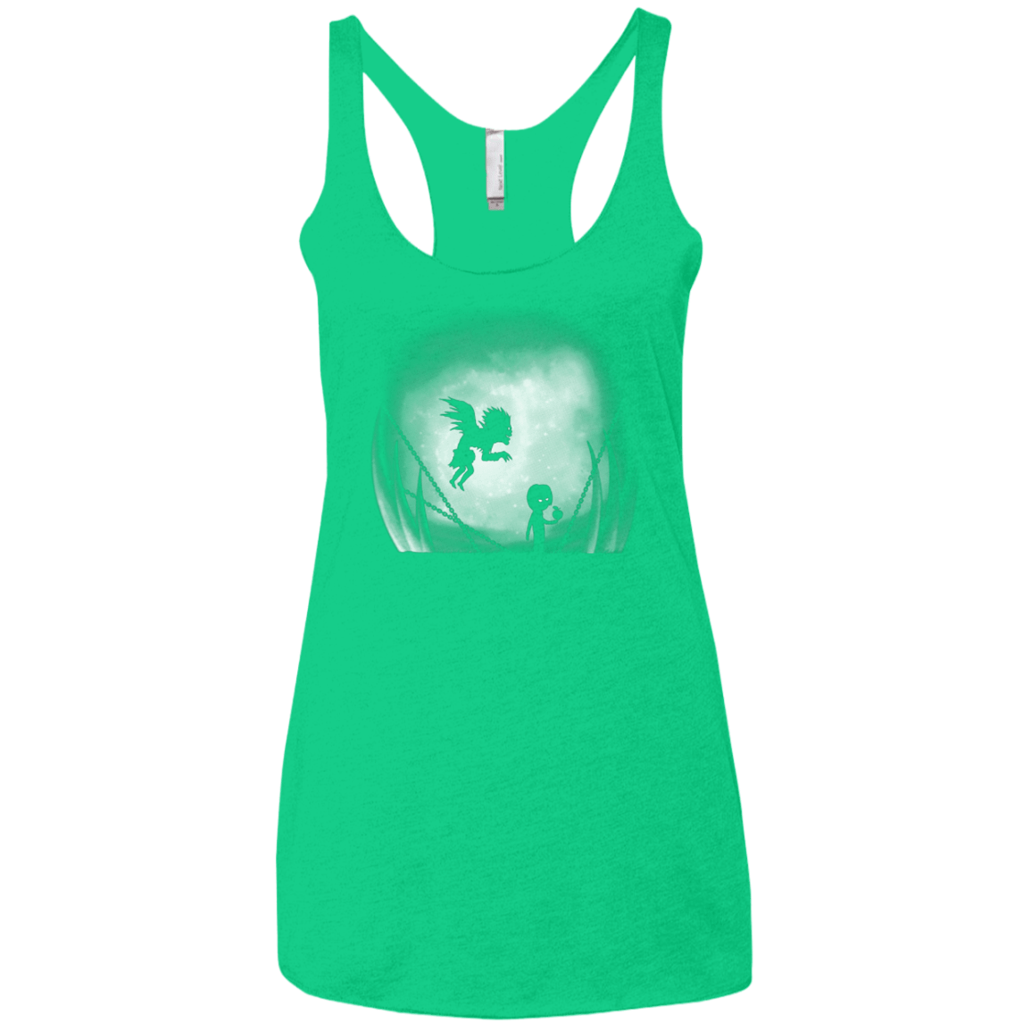 T-Shirts Envy / X-Small Light in Limbo Women's Triblend Racerback Tank
