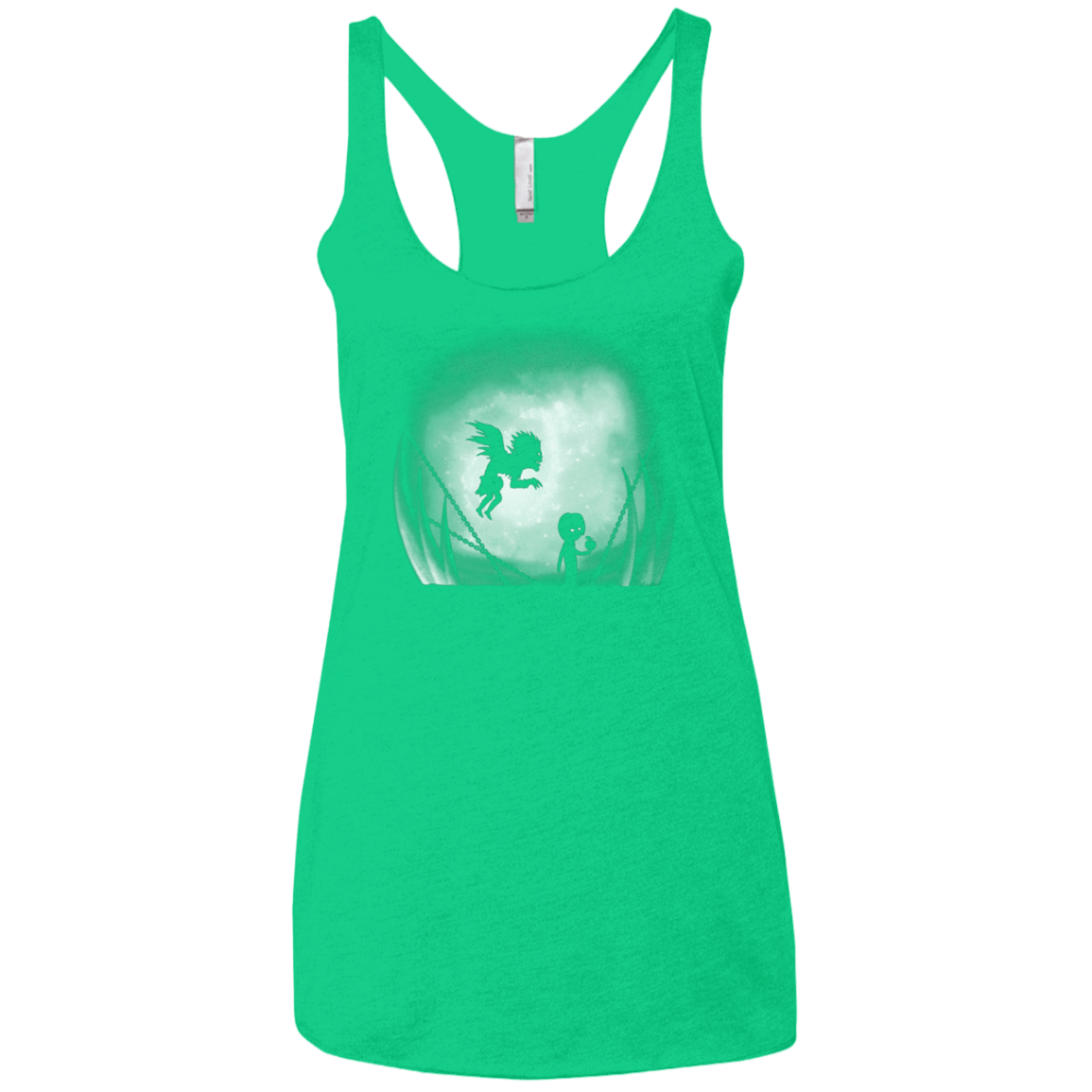 T-Shirts Envy / X-Small Light in Limbo Women's Triblend Racerback Tank