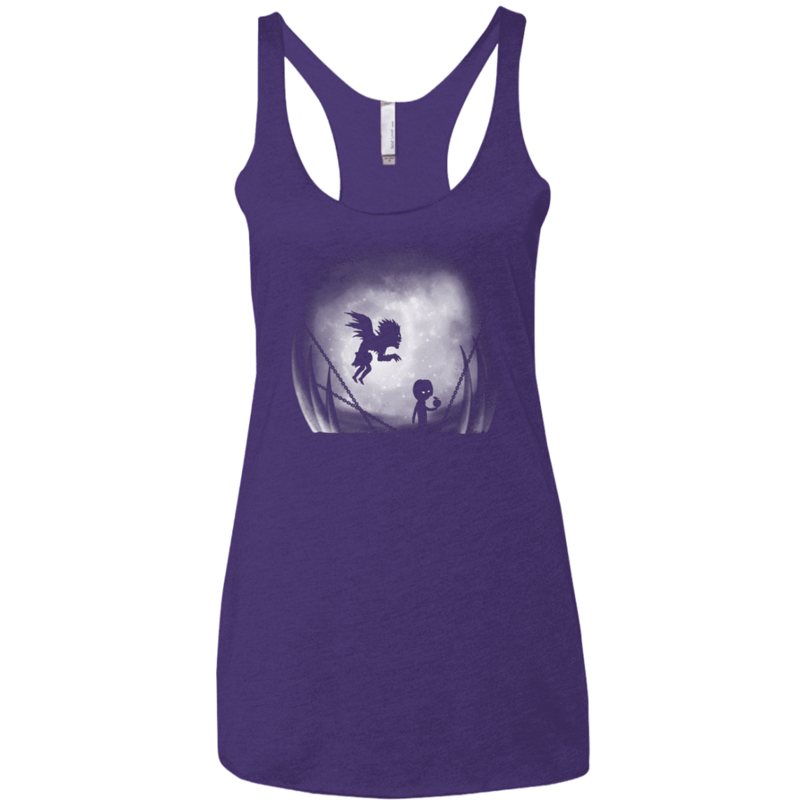 T-Shirts Purple / X-Small Light in Limbo Women's Triblend Racerback Tank