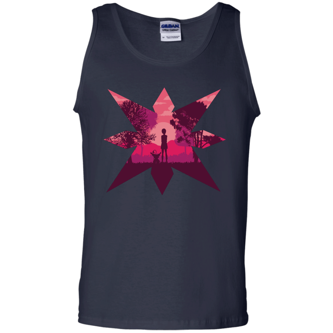 T-Shirts Navy / S Light Men's Tank Top