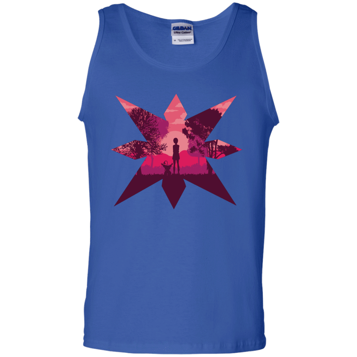 T-Shirts Royal / S Light Men's Tank Top