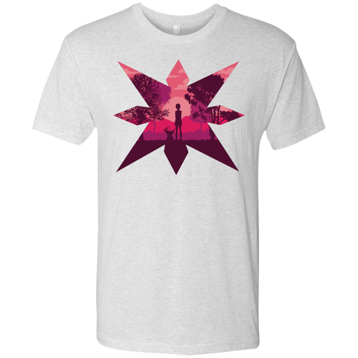 T-Shirts Heather White / S Light Men's Triblend T-Shirt