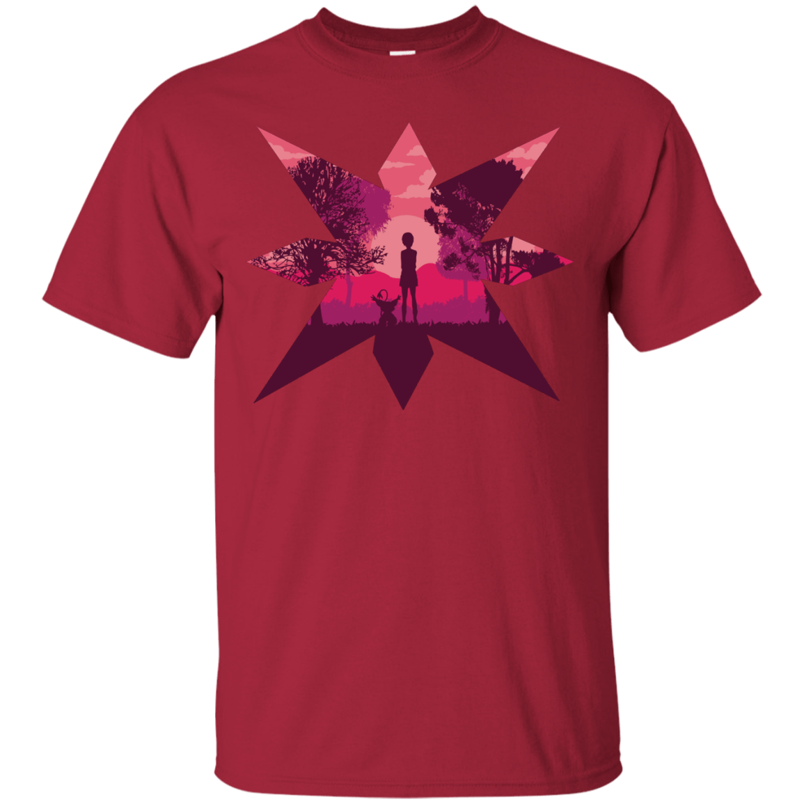 T-Shirts Cardinal / S Light T-Shirt