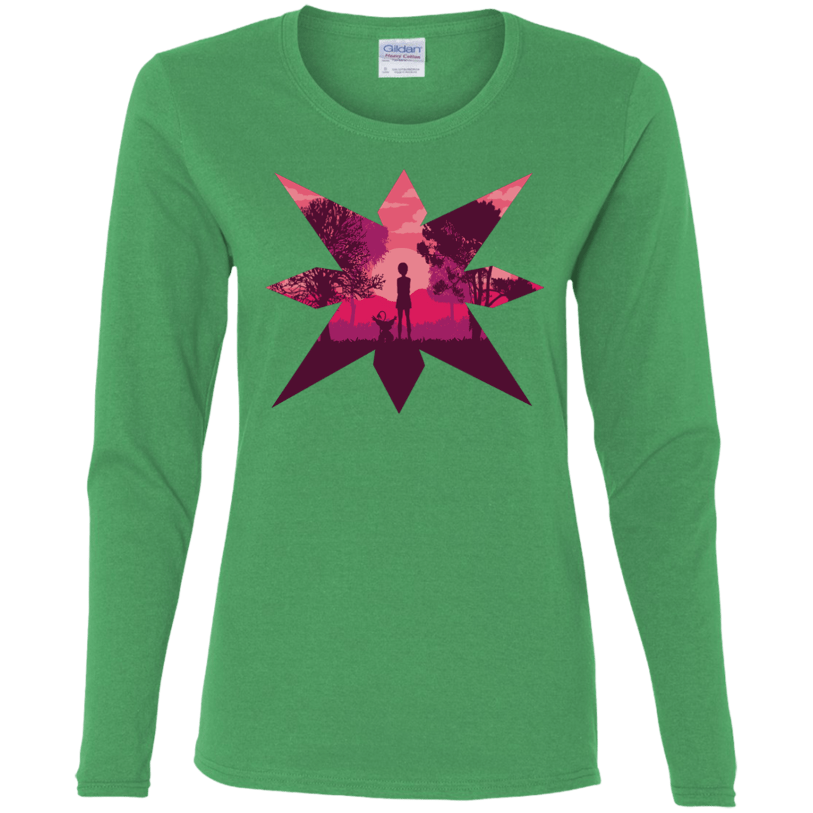 T-Shirts Irish Green / S Light Women's Long Sleeve T-Shirt