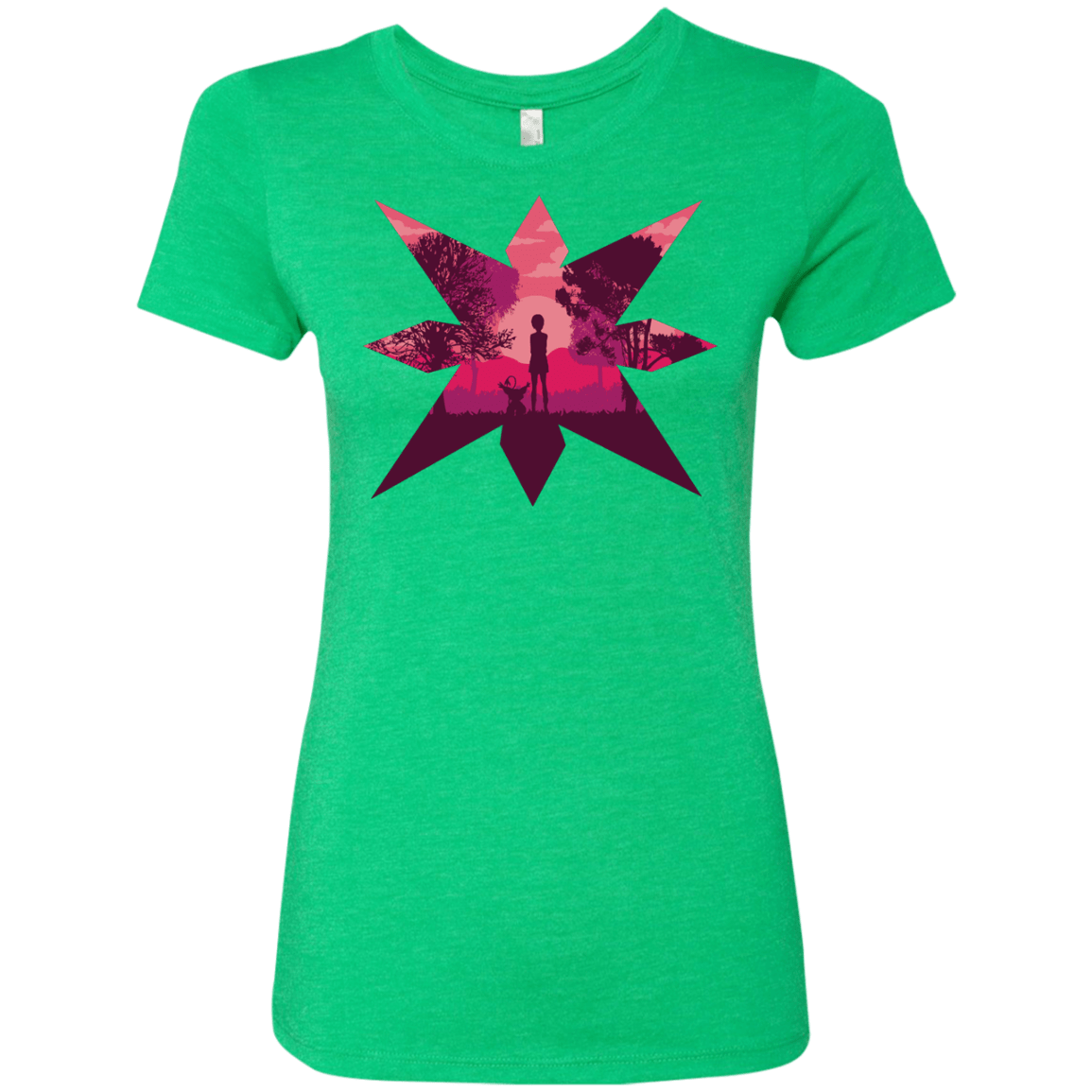 T-Shirts Envy / S Light Women's Triblend T-Shirt
