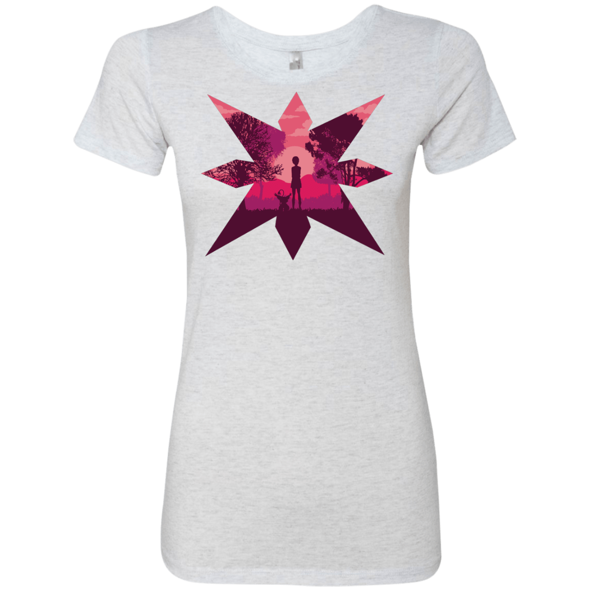 T-Shirts Heather White / S Light Women's Triblend T-Shirt