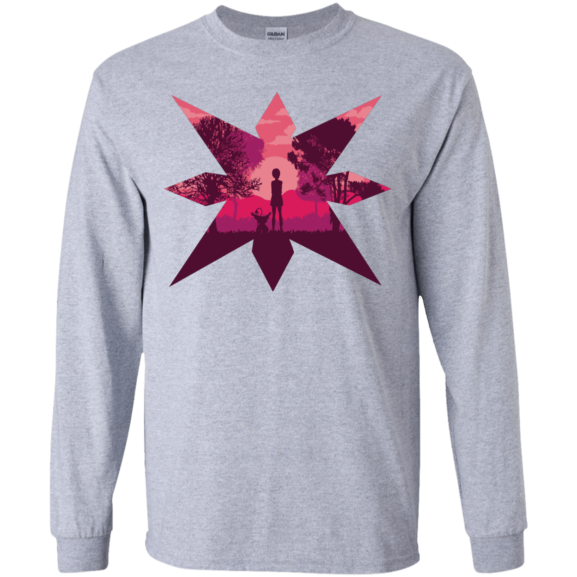 T-Shirts Sport Grey / YS Light Youth Long Sleeve T-Shirt