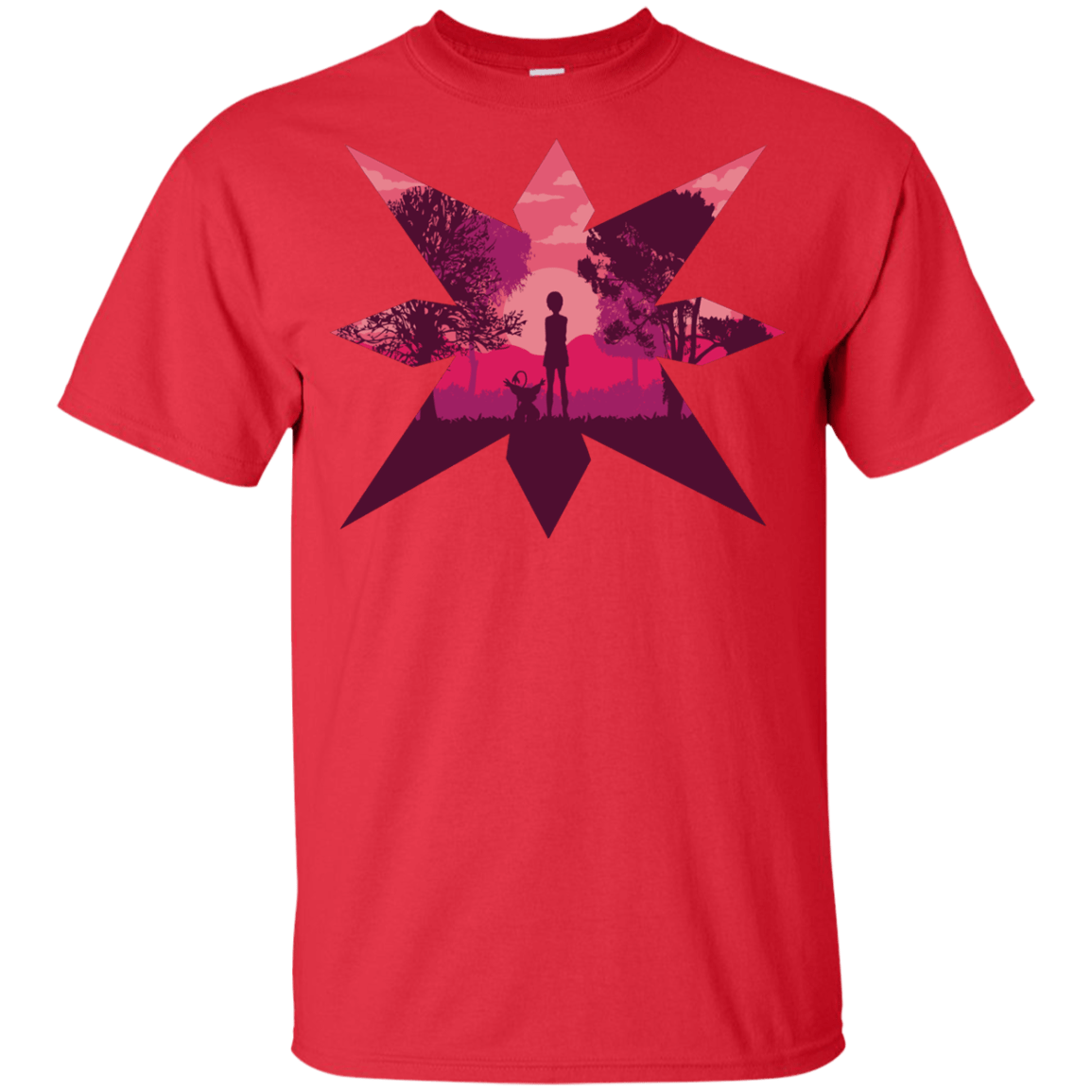 T-Shirts Red / YXS Light Youth T-Shirt