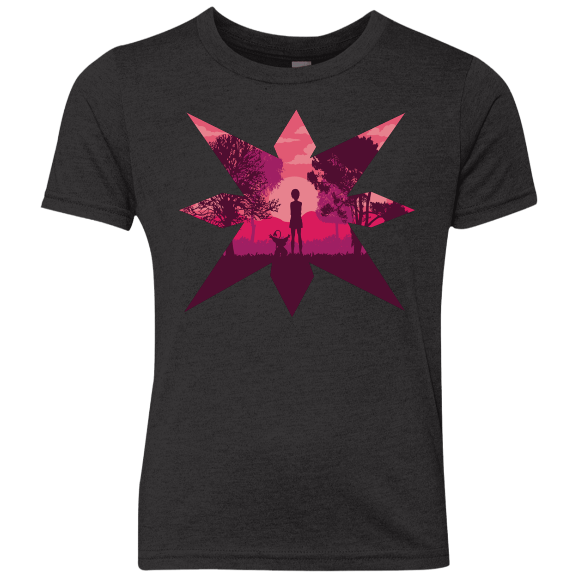 T-Shirts Vintage Black / YXS Light Youth Triblend T-Shirt
