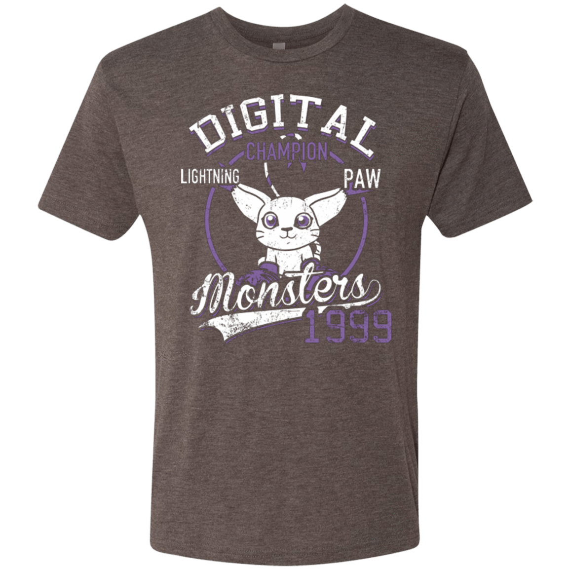 T-Shirts Macchiato / Small Lightning Paw Men's Triblend T-Shirt