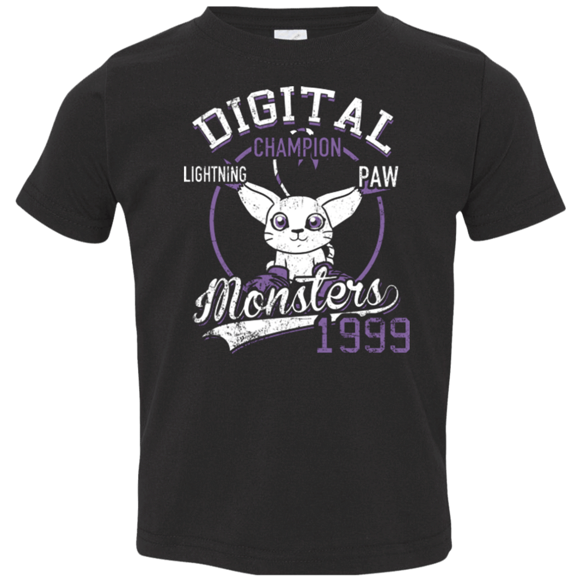 T-Shirts Black / 2T Lightning Paw Toddler Premium T-Shirt