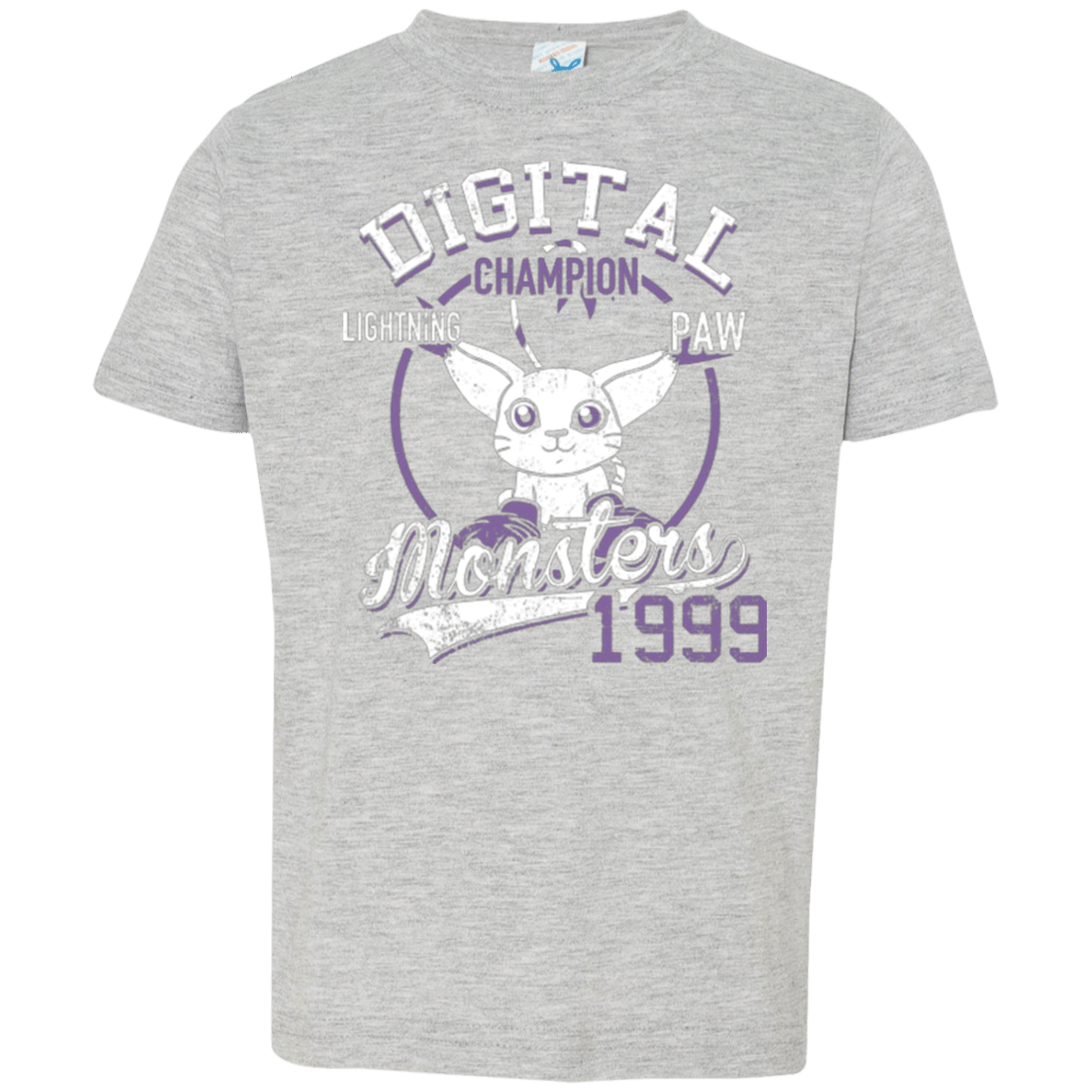 T-Shirts Heather / 2T Lightning Paw Toddler Premium T-Shirt