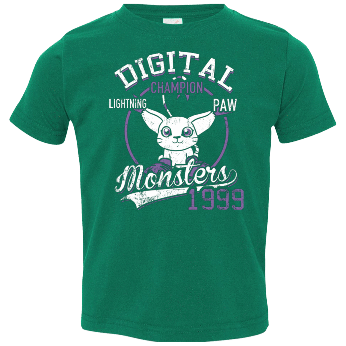 T-Shirts Kelly / 2T Lightning Paw Toddler Premium T-Shirt