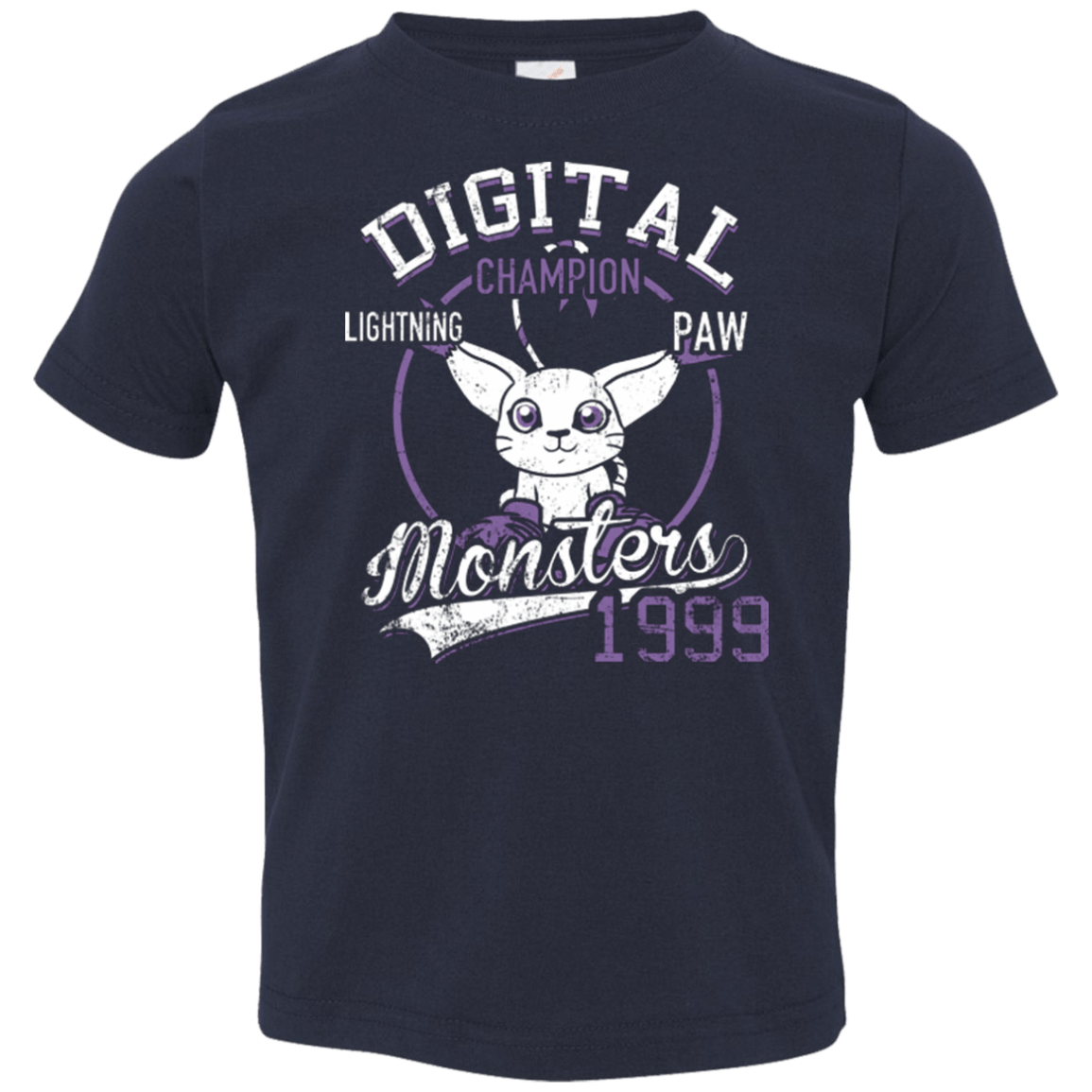 T-Shirts Navy / 2T Lightning Paw Toddler Premium T-Shirt