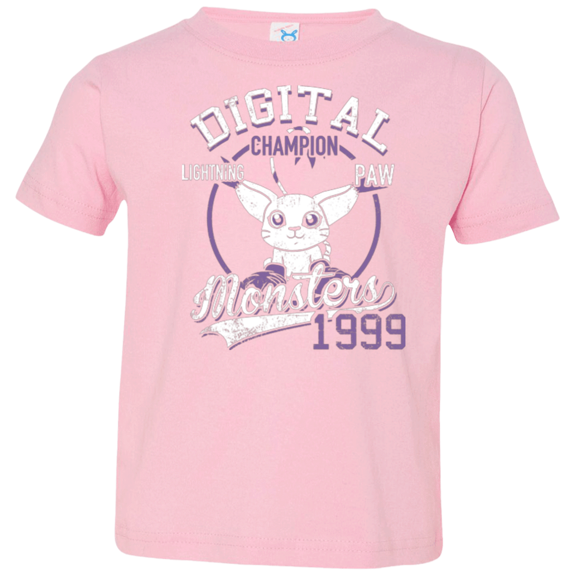 T-Shirts Pink / 2T Lightning Paw Toddler Premium T-Shirt