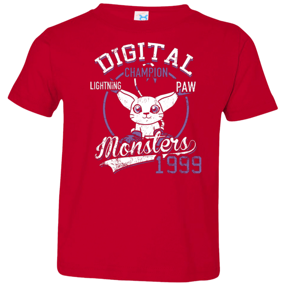 T-Shirts Red / 2T Lightning Paw Toddler Premium T-Shirt