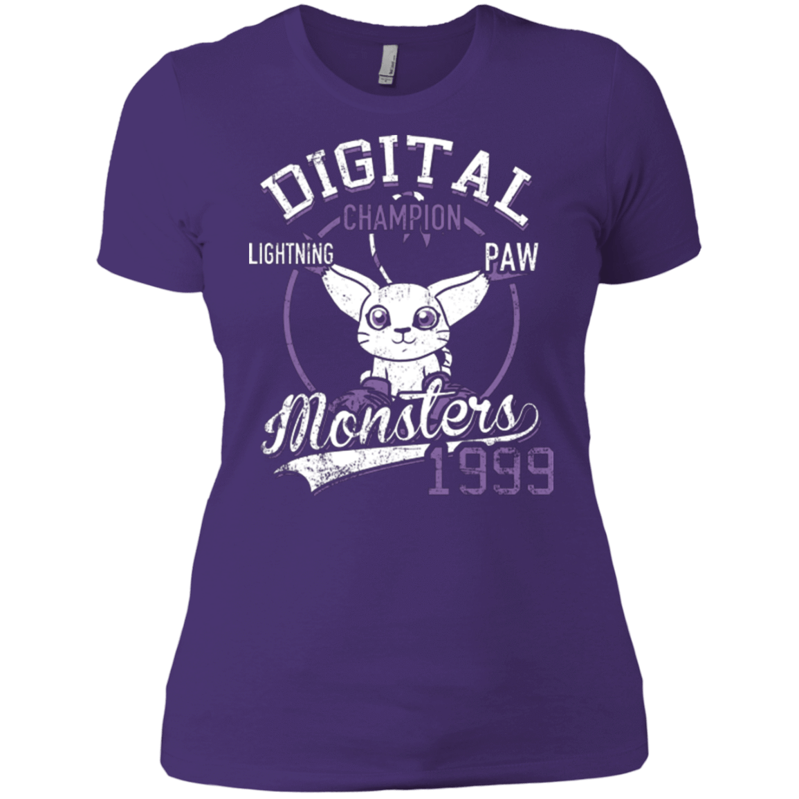 T-Shirts Purple / X-Small Lightning Paw Women's Premium T-Shirt
