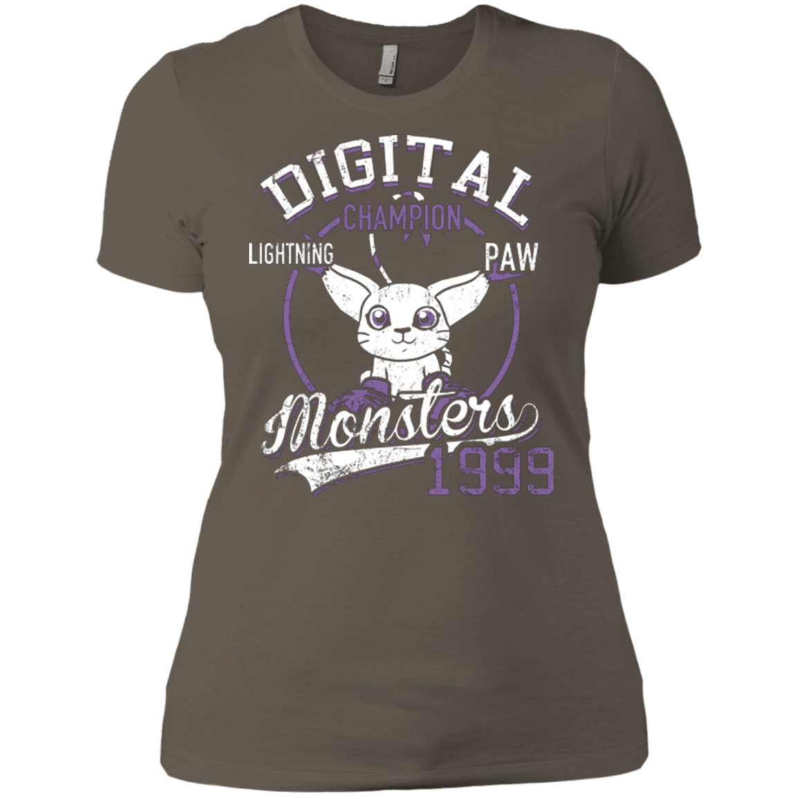 T-Shirts Warm Grey / X-Small Lightning Paw Women's Premium T-Shirt