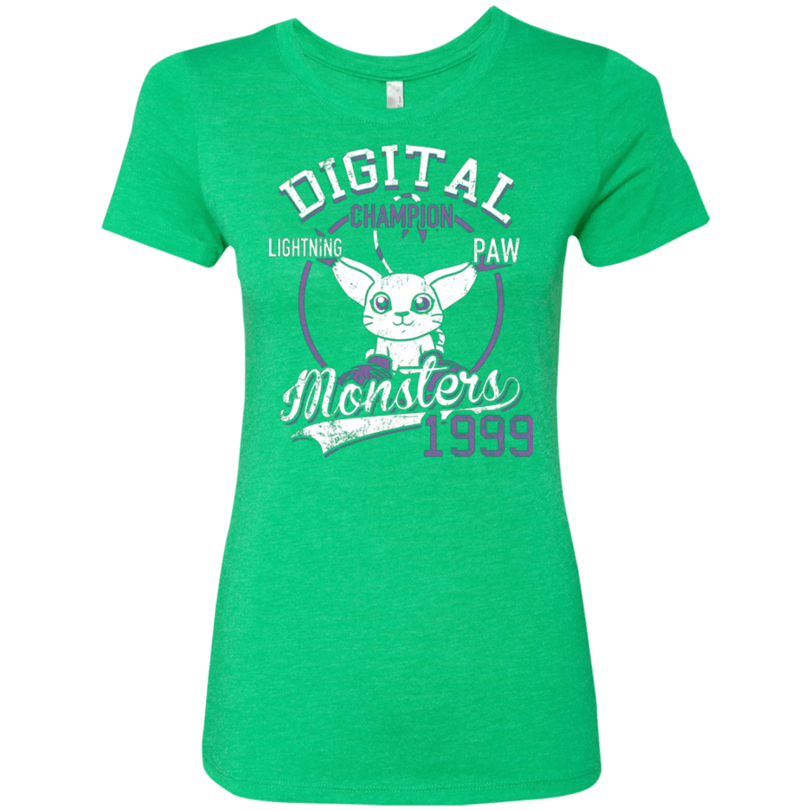 T-Shirts Envy / Small Lightning Paw Women's Triblend T-Shirt