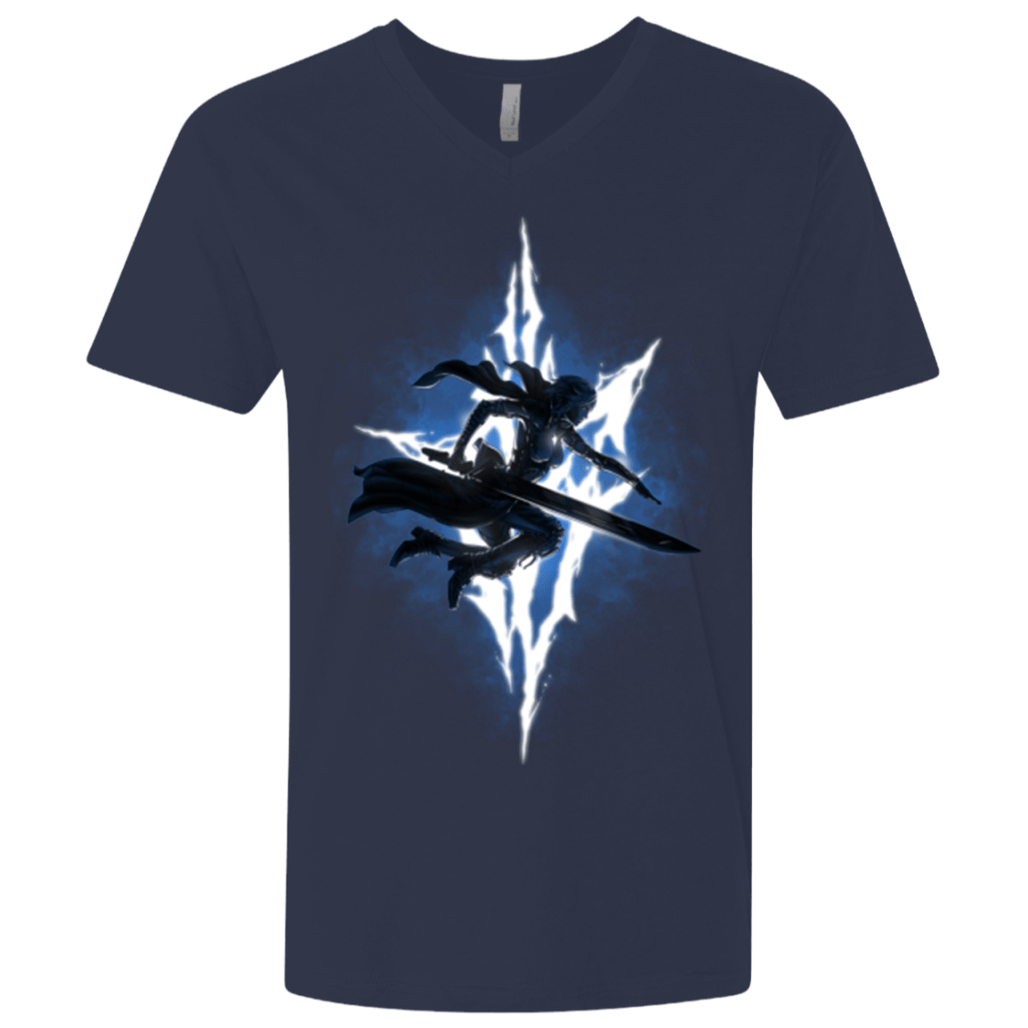 T-Shirts Midnight Navy / X-Small Lightning Returns Men's Premium V-Neck