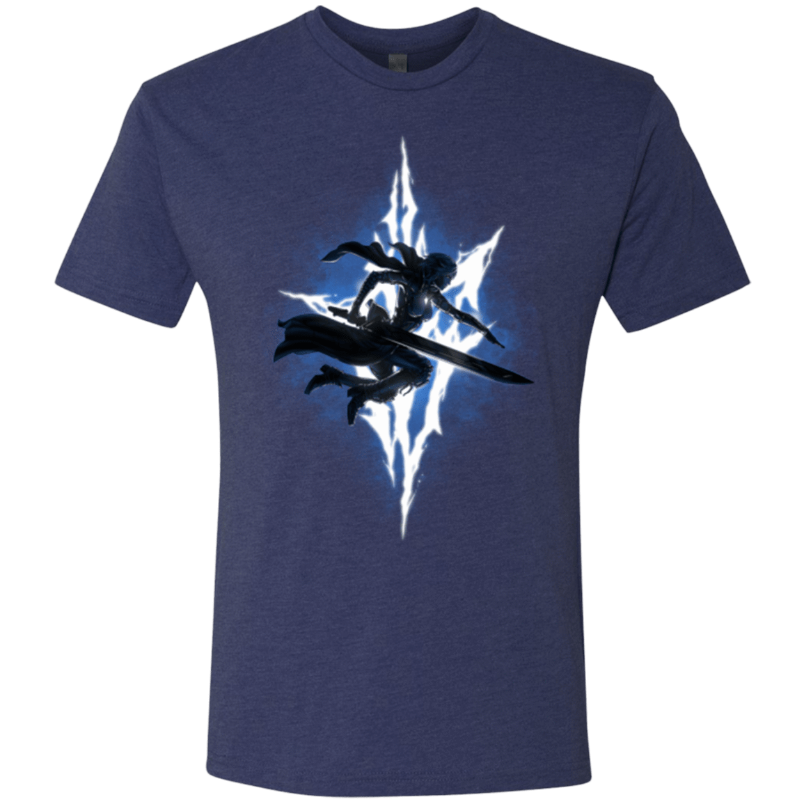 T-Shirts Vintage Navy / Small Lightning Returns Men's Triblend T-Shirt