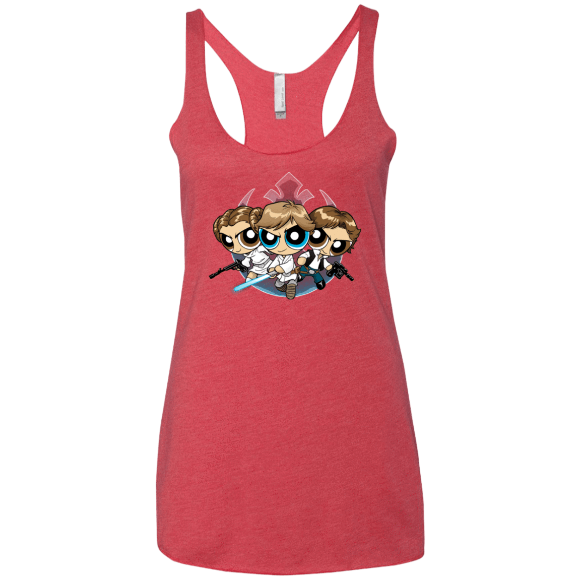 T-Shirts Vintage Red / X-Small Lightside Women's Triblend Racerback Tank