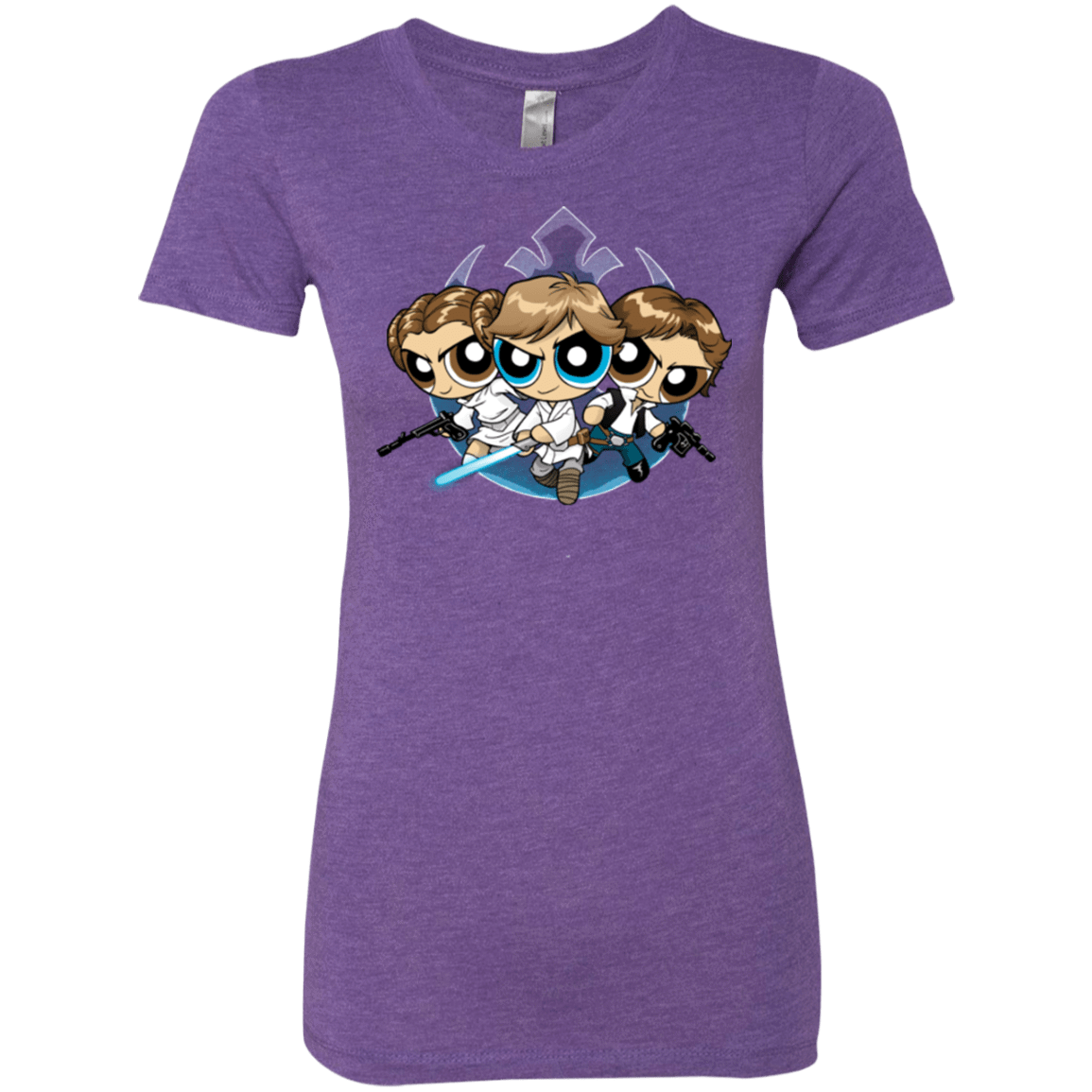 T-Shirts Purple Rush / Small Lightside Women's Triblend T-Shirt