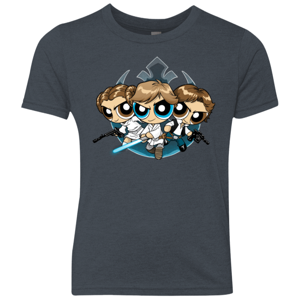 T-Shirts Vintage Navy / YXS Lightside Youth Triblend T-Shirt