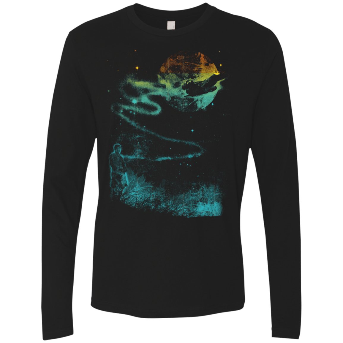 T-Shirts Black / S Like a Leaf Men's Premium Long Sleeve