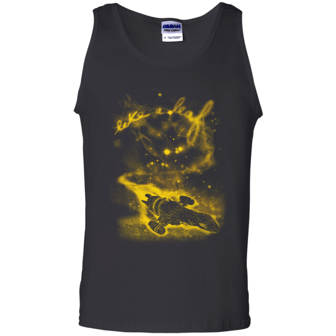 T-Shirts Black / S Like a Leaf Men's Tank Top