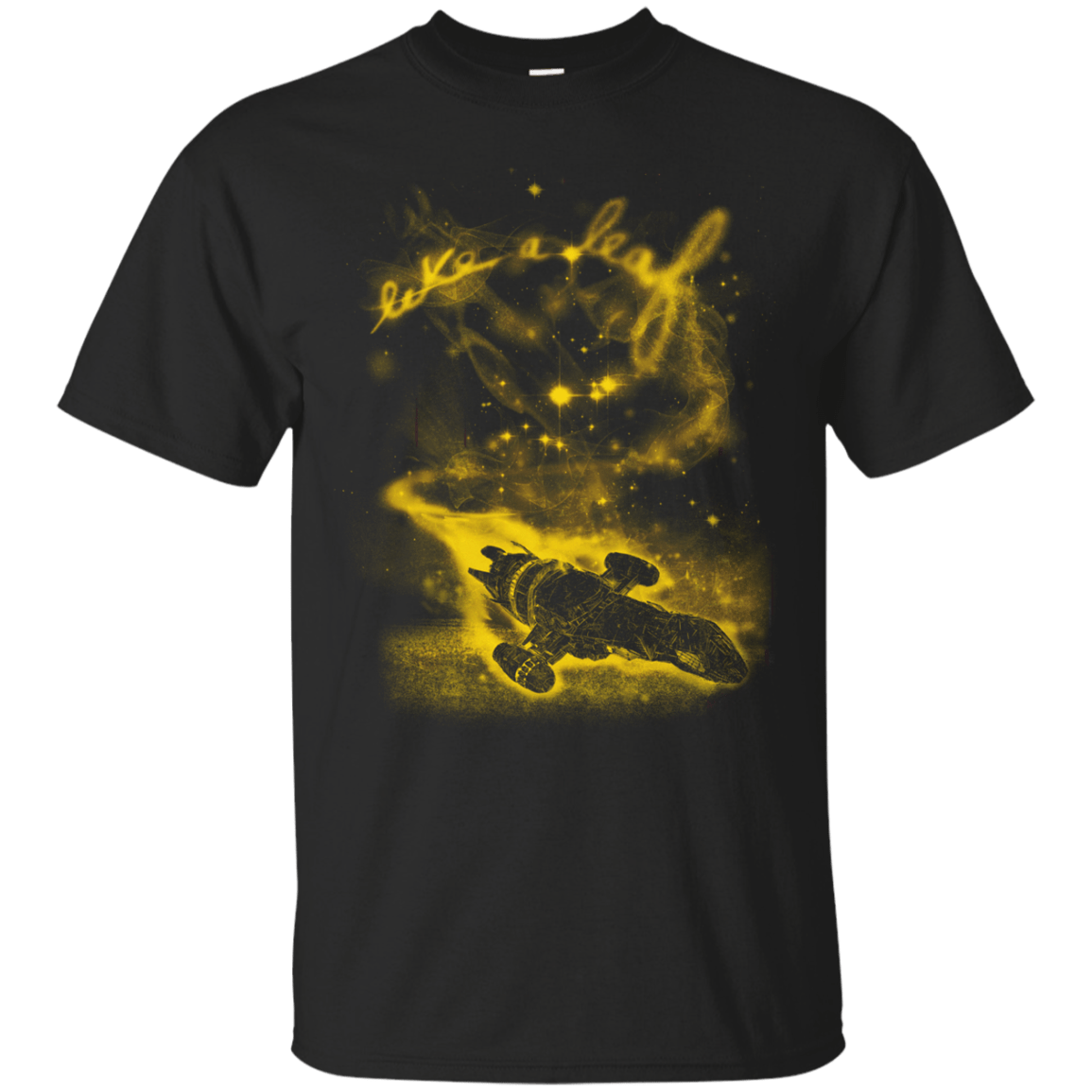 T-Shirts Black / S Like a Leaf T-Shirt