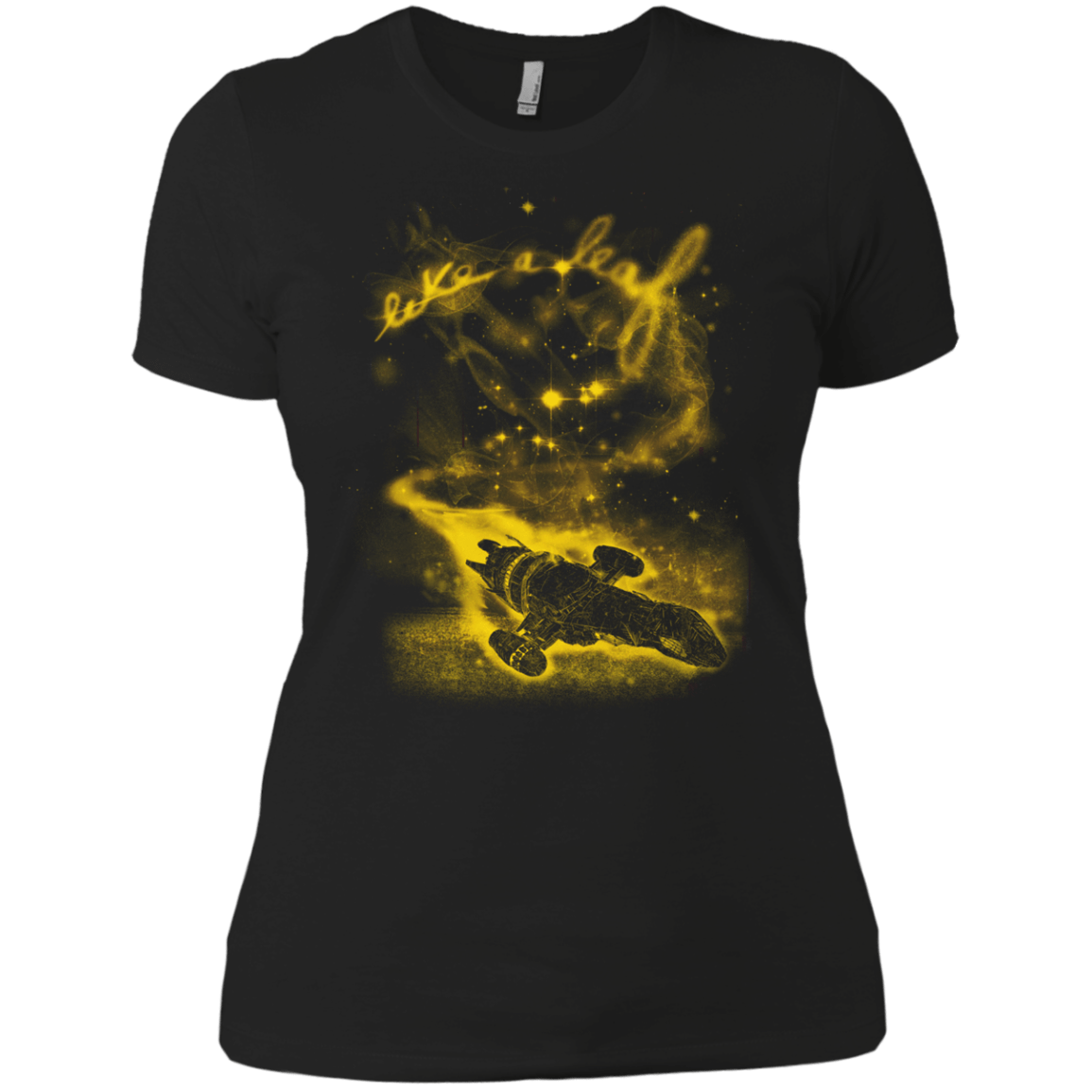 T-Shirts Black / X-Small Like a Leaf Women's Premium T-Shirt