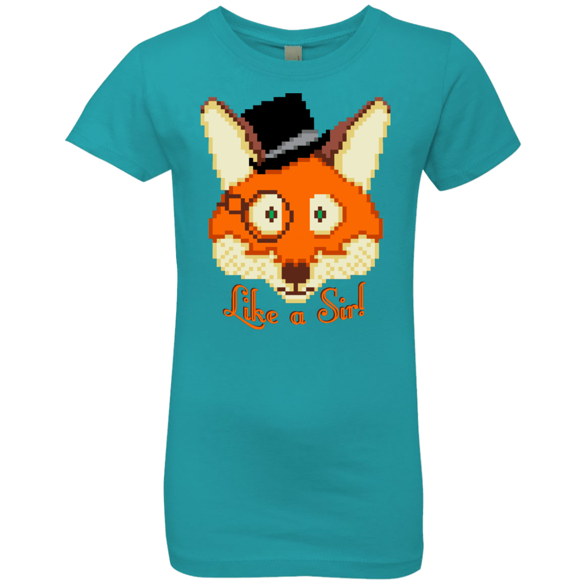 T-Shirts Tahiti Blue / YXS Like A Sir Girls Premium T-Shirt