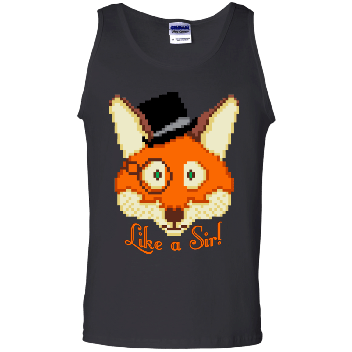 T-Shirts Black / S Like A Sir Men's Tank Top