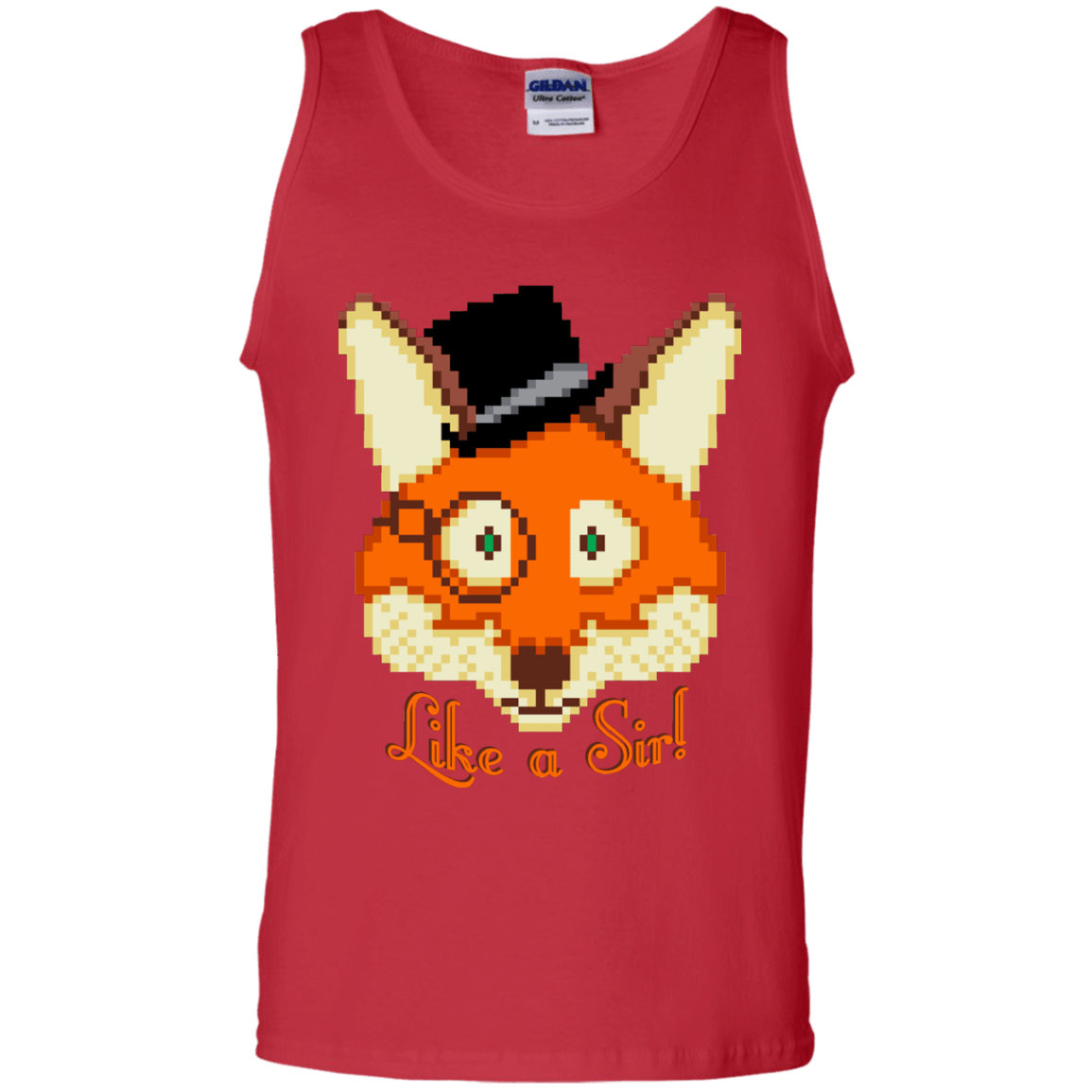 T-Shirts Red / S Like A Sir Men's Tank Top